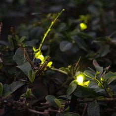 LUMILED Solarna vrtna svetilka LED Girlanda ORNIS 7 Dekorativnih LED svetlobnih točk
