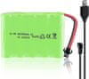 1 kos polnilna baterija 6V Ni-Mh 2400 mAh za avto daljinski upravljalnik + USB polnilni kabel