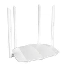 Tenda tenda ac5 v3.0 1200mbps dvopasovni usmerjevalnik brezžični usmerjevalnik dvopasovni (2,4 ghz / 5 ghz) hitri ethernet bel