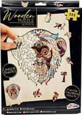 Grafix Monkey Contour Puzzle 133 kosov