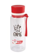 Domy Steklenička, BPA free, 0,6l, Life is a game