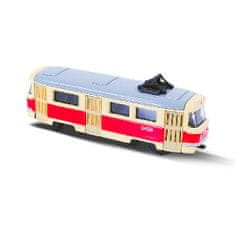 Kovinski češki retro tramvaj mini 8,5 cm