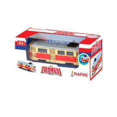 Kovinski češki retro tramvaj mini 8,5 cm