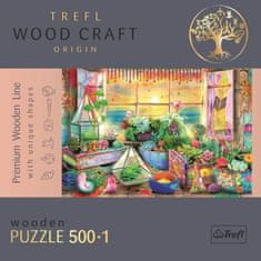 Trefl Wood Craft Origin Puzzle Beach House 501 kosov - lesene