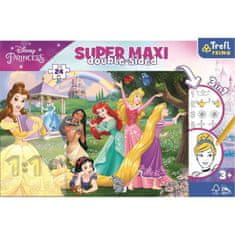 Trefl Happy Princesses Super Maxi Puzzle 24 kosov - obojestransko