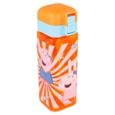 Stor Kvadratna plastenka PEPPA PIG LOCK, 550ml, 41202