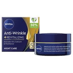 Nivea Nočna krema ( Anti-Wrinkle + Revitalizing) 50+ 50 ml