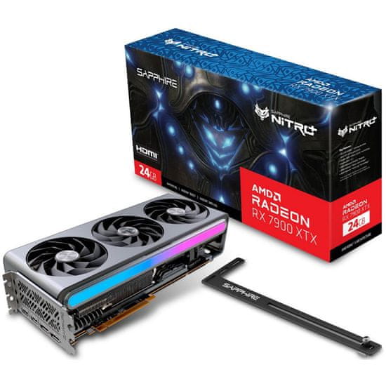 Sapphire NITRO+ AMD Radeon RX 7900 XTX Vapor-X 24GB grafična kartica, 24 GB GDDR6 (11322-01-40G)