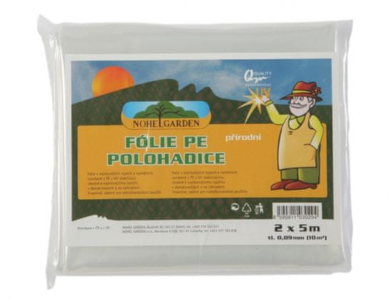 PE folija polprozorna 0,09mm 2x5m