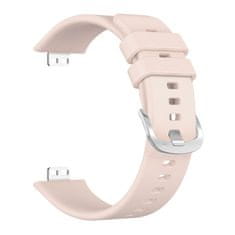 FIXED Silicone Strap pašček za Xiaomi Band 6, silikonski, roza (FIXSSTB-1054-PI)