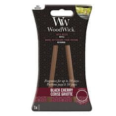 Woodwick Nadomestne dišavne paličice za avto Black Cherry (Auto Reeds Refill)