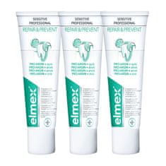 Elmex Zobna pasta za lajšanje bolečin Sensitive Professional Repair & Prevent Trio 3 x 75 ml