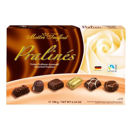 Maitre Truffout čokoladnica 180g praline