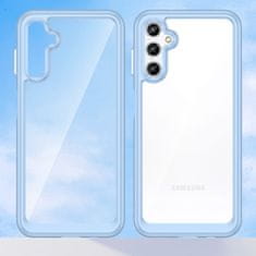 slomart vesoljski etui samsung galaxy a34 5g etui s prilagodljivim okvirjem modri