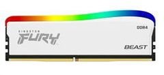 Kingston FURY Beast White DDR4 8GB 3600MT/s DIMM CL17 RGB SE