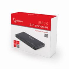 Gembird Zunanji predal za 2,5" naprave, USB 3.0, SATA, črn