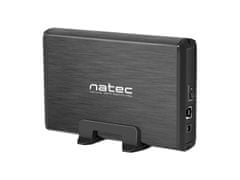 Natec Rhino 3,5-palčni zunanji trdi disk USB 3.0, črn, vključno z napajalnikom