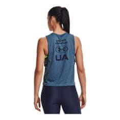 Under Armour Majice obutev za trening modra L HG Armour Muscle Msh Tank