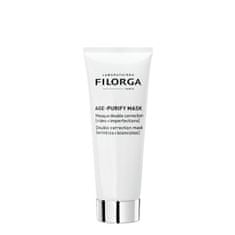 Filorga Maska za zrelo, mešano do mastno kožo Age-Purify ( Double Correct ion Mask) 75 ml