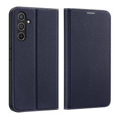 slomart dux ducis skin x2 etui za samsung galaxy a54 5g flip cover denarnica stojalo blue