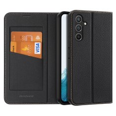 slomart dux ducis skin x2 etui za samsung galaxy a54 5g flip cover denarnica stojalo black