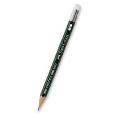 Faber-Castell Grafitni svinčnik Castell 9000 Perfect Pencil z gumo, brez pokrovčka