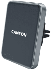 Canyon Megafix CA-15 magnetni avtomobilski nosilec, brezžično polnjenje, črn (CNE-CCA15B) - odprta embalaža