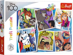 Trefl Puzzle Disney 100 let: Disneyjevih junakov 200 kosov