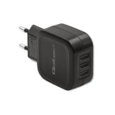 Qoltec polnilec qoltec 17w | 5v | 3,4a | 3xusb