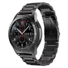 BStrap Stainless Steel pašček za Huawei Watch GT/GT2 46mm, black