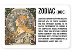 Magnet Alfons Mucha - Zodiak