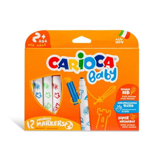 Carioca Flomastri Baby super pralni 12 kosov