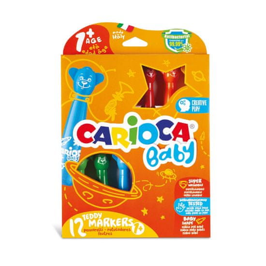 Carioca Flomastri Baby Teddy Carioca 12 kosov