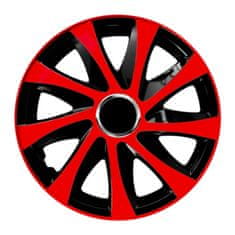 NRM Pokrovi Drift Extra Rdeča Črna 15" 4ks
