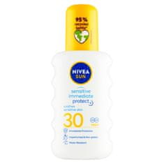 Nivea Sun Sensitive sprej za sončenje OF 30, 200 ml