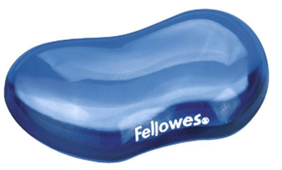 Fellowes Podloga za zapestje CRYSTAL gel modra