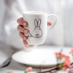 Villeroy & Boch Komplet velikonočnih skodelic z napisom SOME BUNNY LOVES YOU, 2 kom