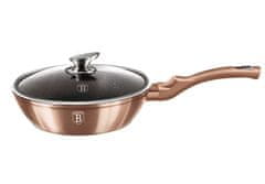 Berlingerhaus Globoka ponev s pokrovom 24 cm Rosegold Metallic Line BH-1517