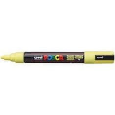Uni-ball POSCA akrilni marker pastelno rumene barve 2,5 mm