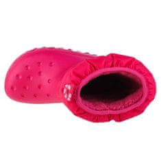 Crocs Snežni škornji roza 38 EU Classic Neo Puff JR