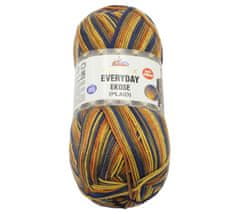 Himalaya EVERYDAY EKOSE - 200g / 330 m - gorčična, oranžna, modra