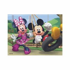 Dino MICKEY IN MINNIE 12 lesenih kock za licenco