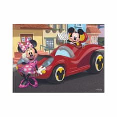 Dino MICKEY IN MINNIE 12 lesenih kock za licenco