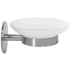 Tutumi Posode za milo NICKEL BRUSH INOX 322218