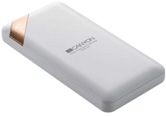 Canyon PB-102 powerbank, 10000 mAh, LED indikator, bel (CNE-CPBP10W)