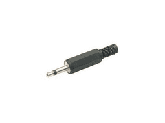 Cabletech Banana 3.5mm mono moška plastična