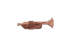 BeWooden lesena broška Trumpet Brooch univerzalna