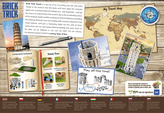 Trefl BRICK TRICK Potovanje: poševni stolp v Pisi L 260 kosov