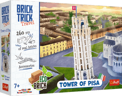 Trefl BRICK TRICK Potovanje: poševni stolp v Pisi L 260 kosov