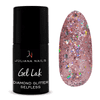 Gel Lak Diamond Glitter Selfless vijolična roza bleščeča No.576 6ml